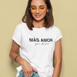 Camiseta Mujer Más Amor Por...
