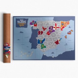 Mapa de España para rascar...