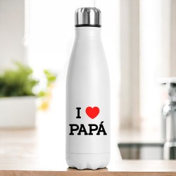 Botella Térmica I Love Papá
